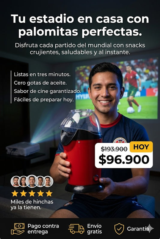 Crispetera electrica Maquina palomitas